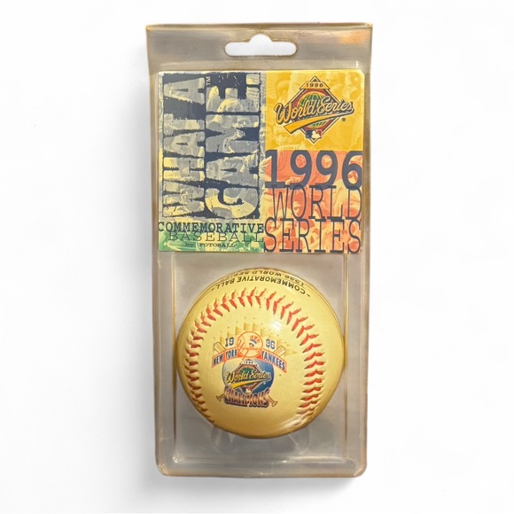 Mlb Genuine Merchandise Other - Vintage! 1996 World Series Commemorative Baseball - New York Yankees